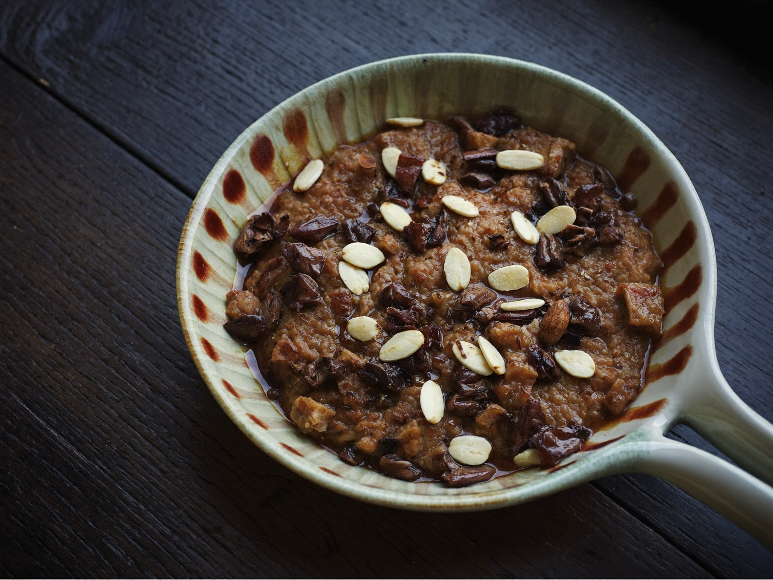 Spiced Beef Tagine with Dried Apricots and Almonds
