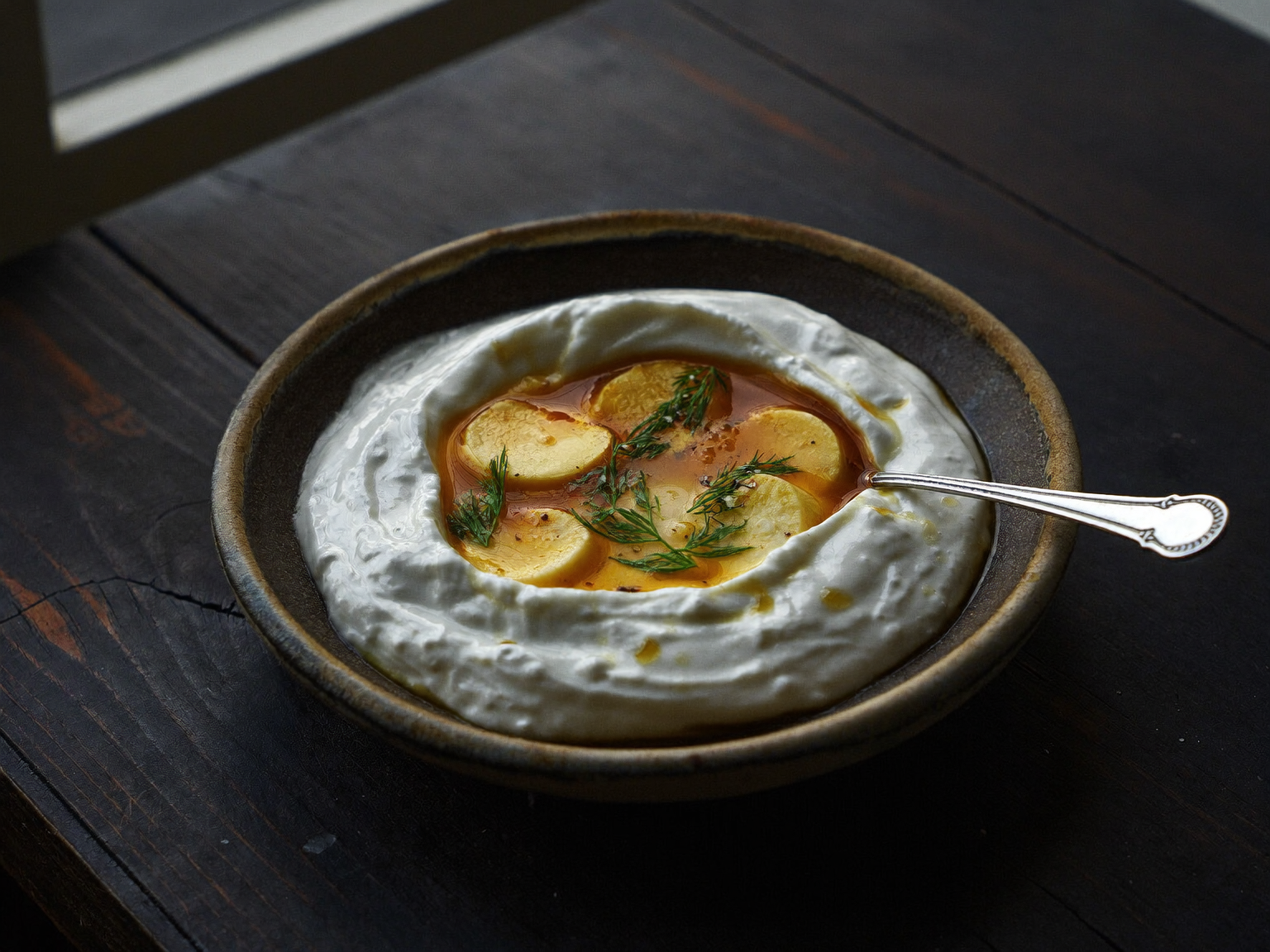 Haydari - Thick Yogurt Dip with Dill and Garlic